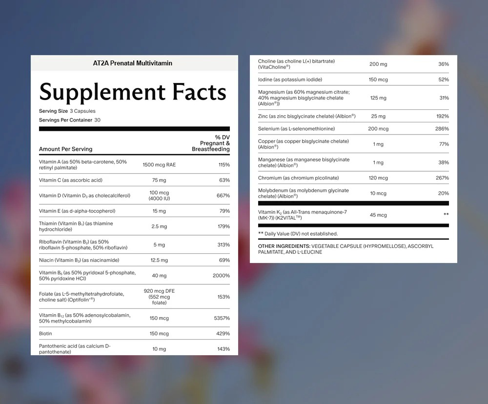 AT2A Prenatal Multivitamin