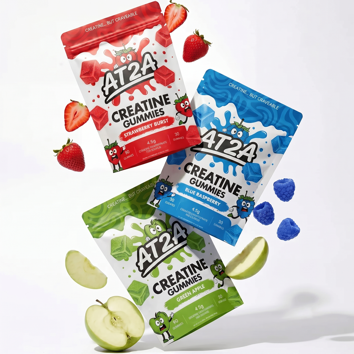 AT2A Creatine Monohydrate Gummies
