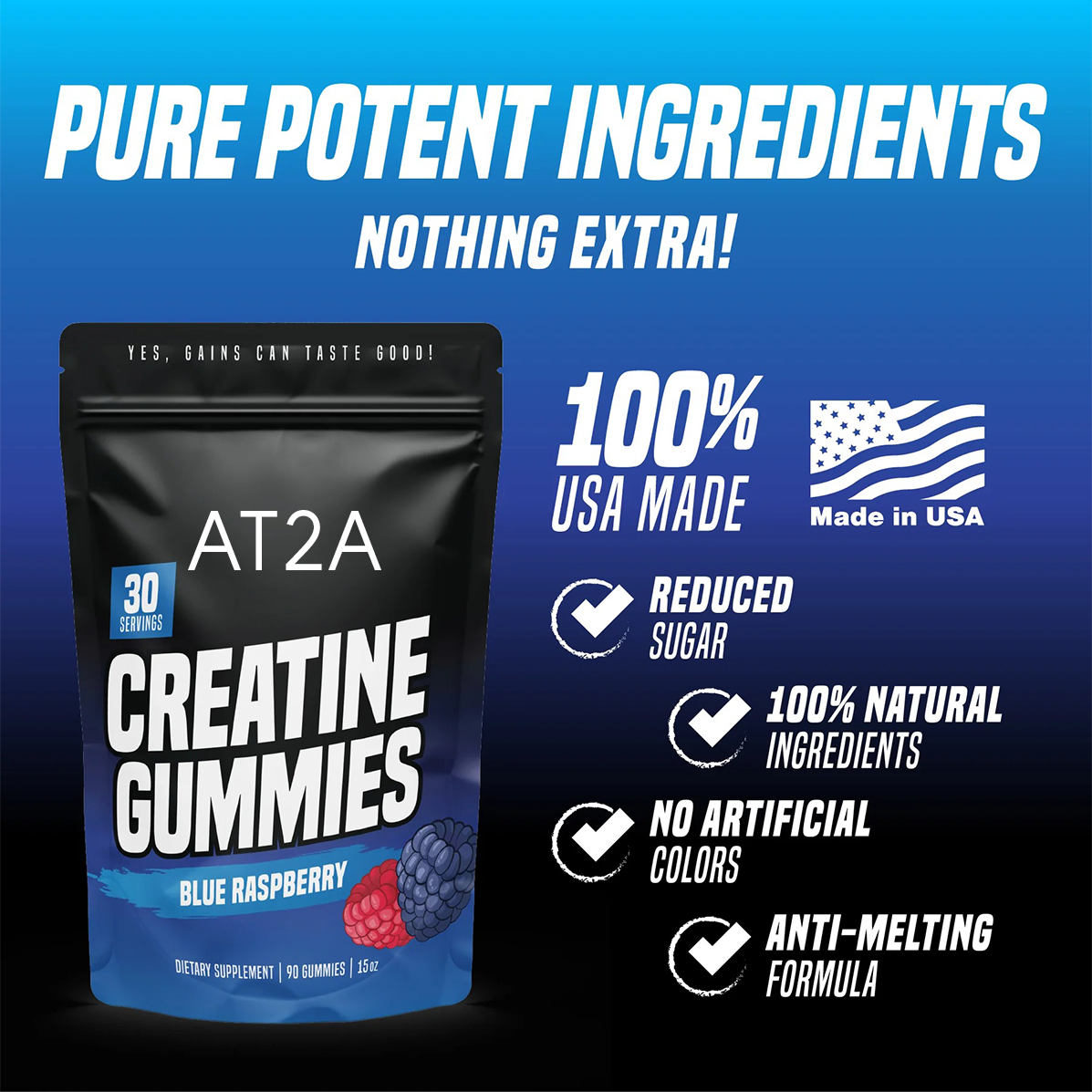 AT2A Creatine Gummies