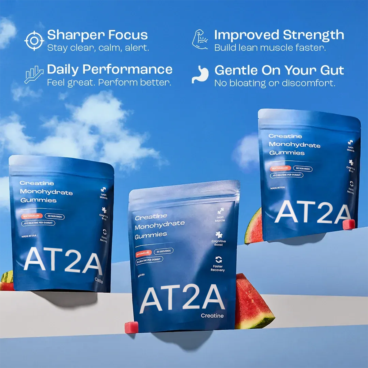 AT2A Creatine Gummy