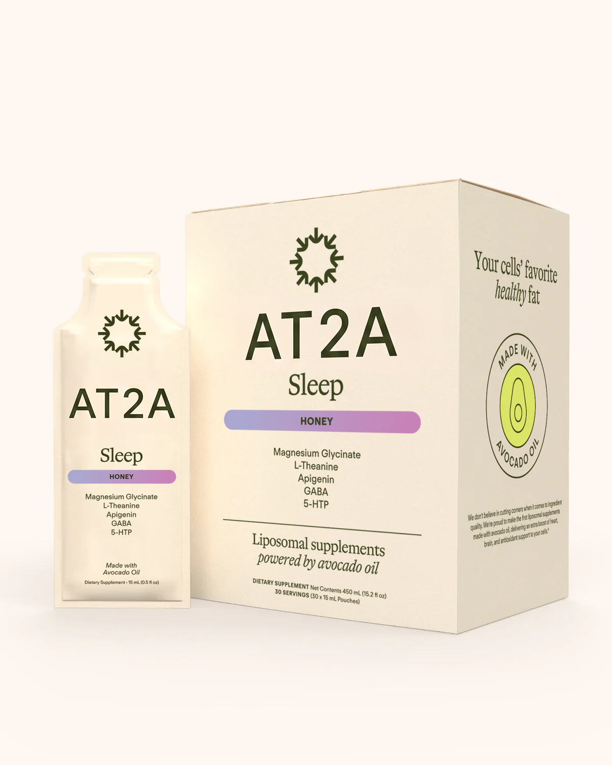 AT2A Longevity Strawberry + Sleep Bundle
