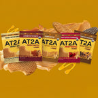 AT2A Nut Butter Energy Waffle Sampler Pack of 10